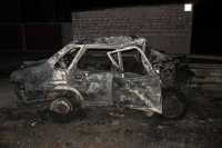 В Хакасии водитель заживо сгорел, уходя от погони правоохранителей