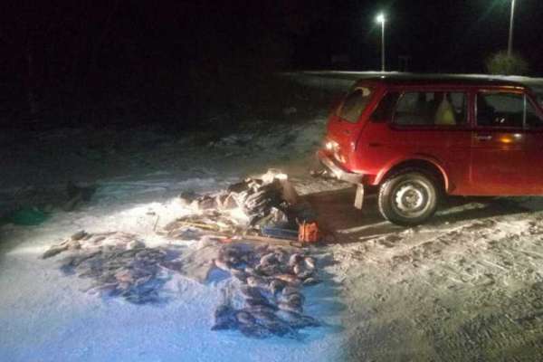 В Минусинском районе задержан браконьер с рыбой