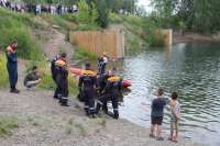 В Красноярске на острове Татышев молодой человек утонул в искусственном водоеме
