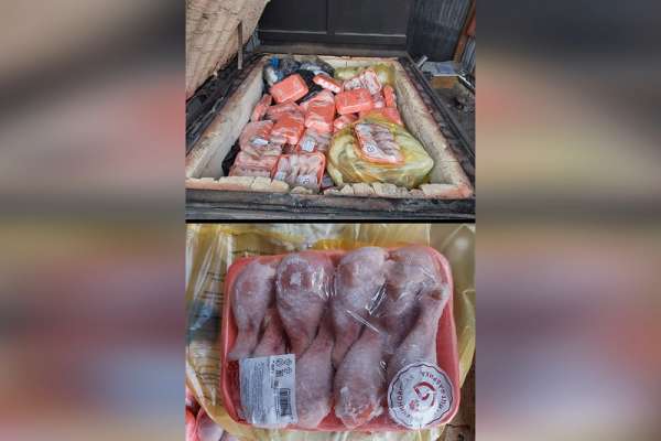 В Красноярске уничтожили более 30 кг голени цыпленка