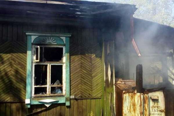 При пожаре в Минусинском районе пострадал небольшой дом