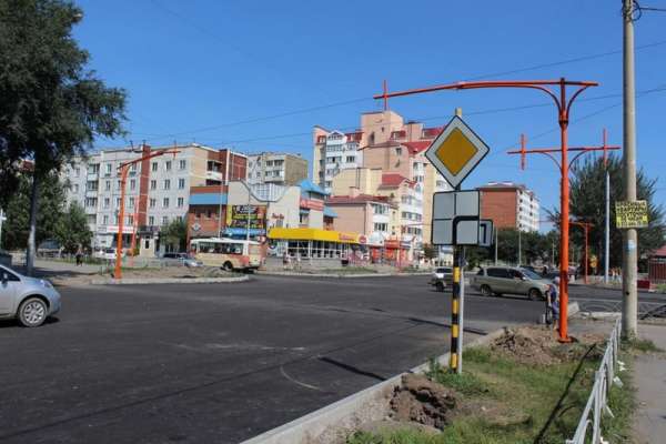В Абакане перекрёсток Кати Перекрещенко - Торговая не откроют ещё неделю