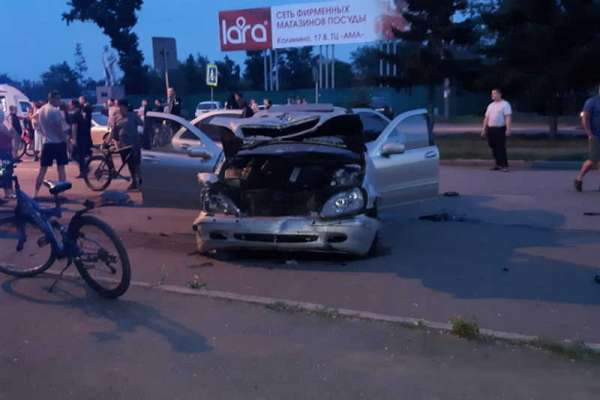 В Черногорске столкнулись два авто, погибла женщина