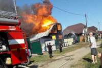 В минувшие выходные на юге Красноярского края произошло три пожара