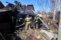 В Хакасии за минувшие выходные потушили 21 пожар