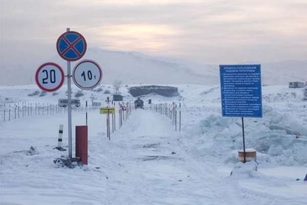 В Туве проверены все открытые ледовые переправы