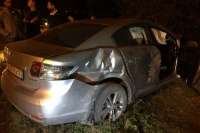 В Черногорске пьяный водитель врезался в полную людей иномарку