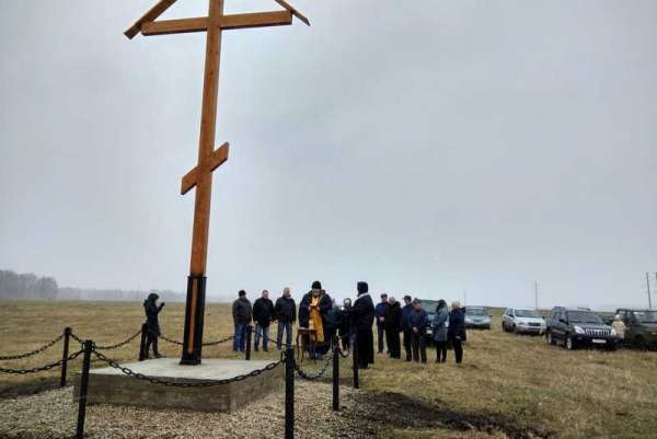 Охранные кресты из Минусинска отправили в Курагино