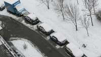 Снежные выходные в Минусинске: водителям стоит быть осторожнее