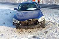 В Хакасии пассажир автомобиля в ДТП получил травму позвоночника
