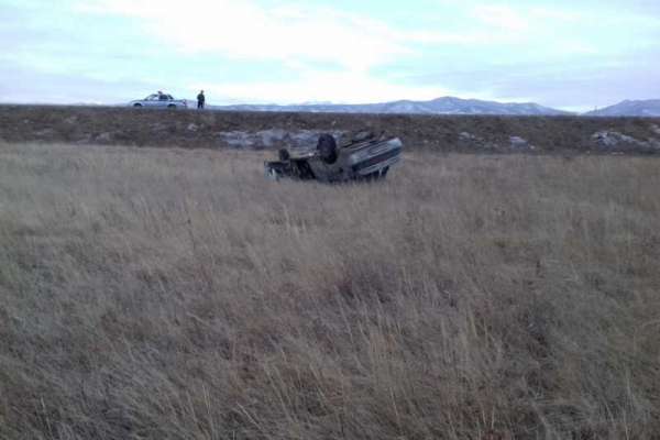 В Хакасии перевернулся автомобиль – есть пострадавшие