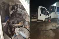 На трассе Ермаковского района в дорожной аварии погиб водитель, трое госпитализированы