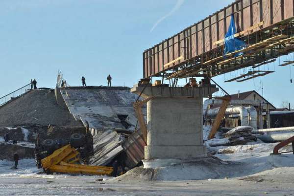 В Минусинске осудили виновника обрушения моста в р-не ССК