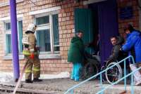 В Краснокаменске пожарные эвакуировали больницу