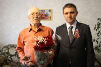 Дмитрий Меркулов поздравил ветеранов ВОВ